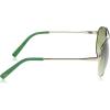 imageJessica Simpson Womens J106 Iconic Metal Aviator Pilot Sunglasses with UV400 ProtectionGold  Green