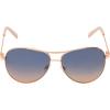 imageJessica Simpson Womens J106 Iconic Metal Aviator Pilot Sunglasses with UV400 ProtectionRose Gold