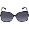 imageJessica Simpson Womens J5234 Oversized Retro Butterfly SunglassesBlack Crystal