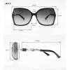 imageJessica Simpson Womens J5234 Oversized Retro Butterfly SunglassesBlack Crystal