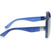 imageJessica Simpson Womens J5234 Oversized Retro Butterfly SunglassesBlue