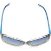 imageJessica Simpson Womens J5234 Oversized Retro Butterfly SunglassesBlue