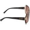 imageJessica Simpson Womens J5234 Oversized Retro Butterfly SunglassesBrown