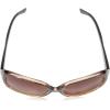imageJessica Simpson Womens J5234 Oversized Retro Butterfly SunglassesBrown