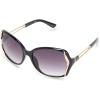 imageJessica Simpson Womens J5393 Timeless and Elegant Vintage Oval SunglassesBlack