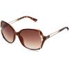 imageJessica Simpson Womens J5393 Timeless and Elegant Vintage Oval SunglassesTortoise