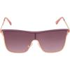 imageJessica Simpson Womens J5686 Oversized Square Sunglasses With Uv400 ProtectionRose Gold  Rose