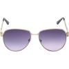 imageJessica Simpson Womens J5702 Elegant Metal Aviator Pilot Sunglasses with UV400 ProtectionGold  Black