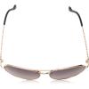 imageJessica Simpson Womens J5702 Elegant Metal Aviator Pilot Sunglasses with UV400 ProtectionGold  Black
