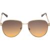 imageJessica Simpson Womens J5702 Elegant Metal Aviator Pilot Sunglasses with UV400 ProtectionGold  Tortoise