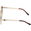 imageJessica Simpson Womens J5702 Elegant Metal Aviator Pilot Sunglasses with UV400 ProtectionGold  Tortoise