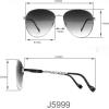 imageJessica Simpson Womens J5702 Elegant Metal Aviator Pilot Sunglasses with UV400 ProtectionSilver  White