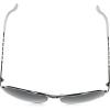 imageJessica Simpson Womens J5702 Elegant Metal Aviator Pilot Sunglasses with UV400 ProtectionSilver  White