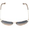 imageJessica Simpson Womens J5706 Roped Metal Aviator Pilot Sunglasses with Uv400 Protection Glam Gifts for Her 60 MmRose Gold  Nude