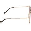 imageJessica Simpson Womens J6222 Vintage Metal Round SunglassesBrown  Gold