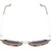 imageJessica Simpson Womens J6222 Vintage Metal Round SunglassesNude  Rose Gold