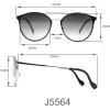 imageJessica Simpson Womens J6222 Vintage Metal Round SunglassesNude  Rose Gold