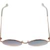 imageJessica Simpson Womens J6222 Vintage Metal Round SunglassesRose Gold  White
