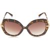 imageJessica Simpson Womens J6222 Vintage Metal Round SunglassesTortoise