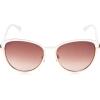 imageJessica Simpson Womens Sunglasses with UV400 Protection  Glamorous Sunglasses for WomenWhite  Rose Gold