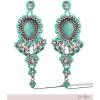 imageJessica Simpson Womens Turquoise Earrings  Oxidized GoldTone or SilverTone Turquoise Dangle Earrings for WomenTurquoise Teardrop