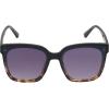 imageessica Simpson Womens J6214 Oversized Cat Eye Square SunglassesBlack Tortoise