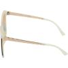imageessica Simpson Womens J6214 Oversized Cat Eye Square SunglassesMatte Cream
