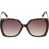 imageessica Simpson Womens J6214 Oversized Cat Eye Square SunglassesMatte Tortoise