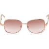 imageessica Simpson Womens J6214 Oversized Cat Eye Square SunglassesRose Gold  Nude