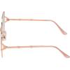 imageessica Simpson Womens J6214 Oversized Cat Eye Square SunglassesRose Gold  Rose