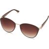 imageJessica Simpson J5329 Chic Womens Metal Cat Eye Sunglasses with 100 Uv Protection Glam Gifts for Her 60 MmGold  Brown