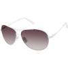 imageJessica Simpson Womens J106 Iconic Metal Aviator Pilot Sunglasses with UV400 ProtectionWhite