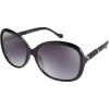 imageJessica Simpson Womens J5393 Timeless and Elegant Vintage Oval SunglassesBlack