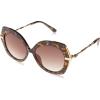 imageJessica Simpson Womens J6222 Vintage Metal Round SunglassesTortoise
