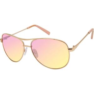 imageJessica Simpson Womens J106 Iconic Metal Aviator Pilot Sunglasses with UV400 ProtectionGold  Rose