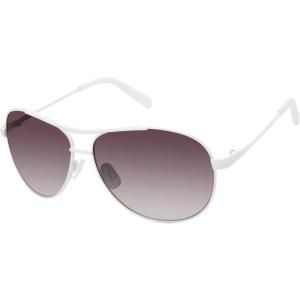 imageJessica Simpson Womens J106 Iconic Metal Aviator Pilot Sunglasses with UV400 ProtectionWhite