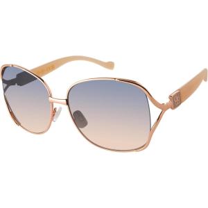 imageJessica Simpson Womens J5686 Oversized Square Sunglasses With Uv400 ProtectionRose Gold  Nude