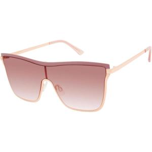 imageJessica Simpson Womens J5686 Oversized Square Sunglasses With Uv400 ProtectionRose Gold  Rose