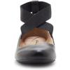imageJessica Simpson Mandayss Womens PullOn CrissCross Ankle Ballet Flats ShoesBlack Sleek