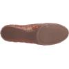imageJessica Simpson Mandayss Womens PullOn CrissCross Ankle Ballet Flats ShoesBurnt Umber Quilted Leather