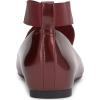 imageJessica Simpson Mandayss Womens PullOn CrissCross Ankle Ballet Flats ShoesOxblood