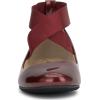 imageJessica Simpson Mandayss Womens PullOn CrissCross Ankle Ballet Flats ShoesOxblood