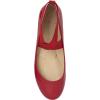 imageJessica Simpson Mandayss Womens PullOn CrissCross Ankle Ballet Flats ShoesRed Muse