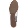 imageJessica Simpson Mandayss Womens PullOn CrissCross Ankle Ballet Flats ShoesSilver