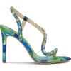 imageJessica Simpson Womens Jaycin Embellished Heeled SandalBlue Green Combo