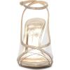 imageJessica Simpson Womens Novina PumpClearChampange Lucite