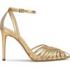 imageJessica Simpson Womens Paveri PumpGold Metallic Snake