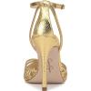 imageJessica Simpson Womens Paveri PumpGold Metallic Snake