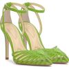 imageJessica Simpson Womens Paveri PumpLizard Green Mini Lizard