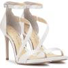 imageJessica Simpson Womens Rayli Heeled Sandal White Satin 8